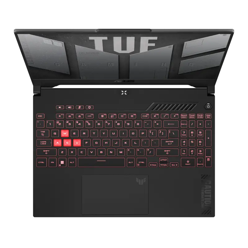 ASUS TUF A15 FA507NU-LP125W Gaming Laptop, AMD Ryzen 5 7535HS Processor, 15.6 Inch FHD Display, 512GB SSD, 8GB RAM DDR5, NVIDIA GeForce RTX 4050 6GB Graphics, Win11 Home, Grey - 90NR0EB8-M00AX0