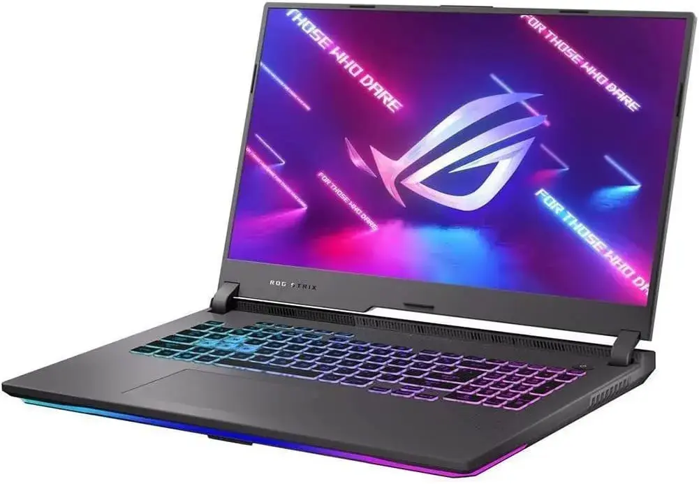 ASUS ROG Strix G17 Gaming Laptop, AMD Ryzen 7 4800H Processor, 17.3 Inch FHD Display, 16GB RAM, 1TB SSD, NVIDIA GeForce RTX 3060 6GB GDDR6, Win 10, Grey