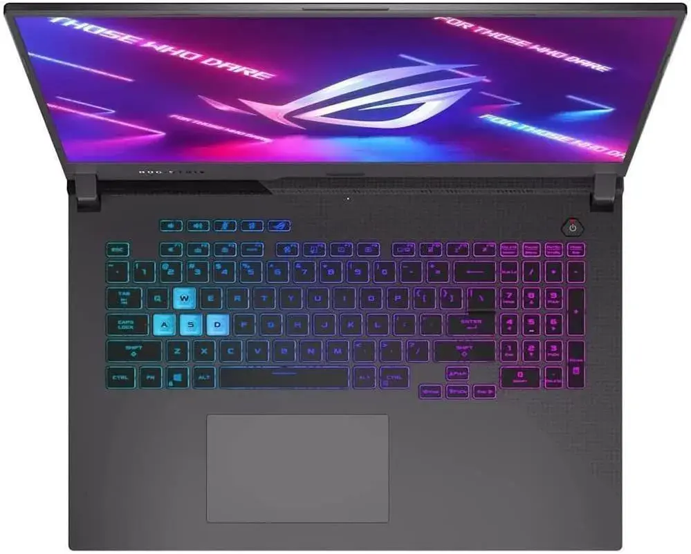 ASUS ROG Strix G17 Gaming Laptop, AMD Ryzen 7 4800H Processor, 17.3 Inch FHD Display, 16GB RAM, 1TB SSD, NVIDIA GeForce RTX 3060 6GB GDDR6, Win 10, Grey