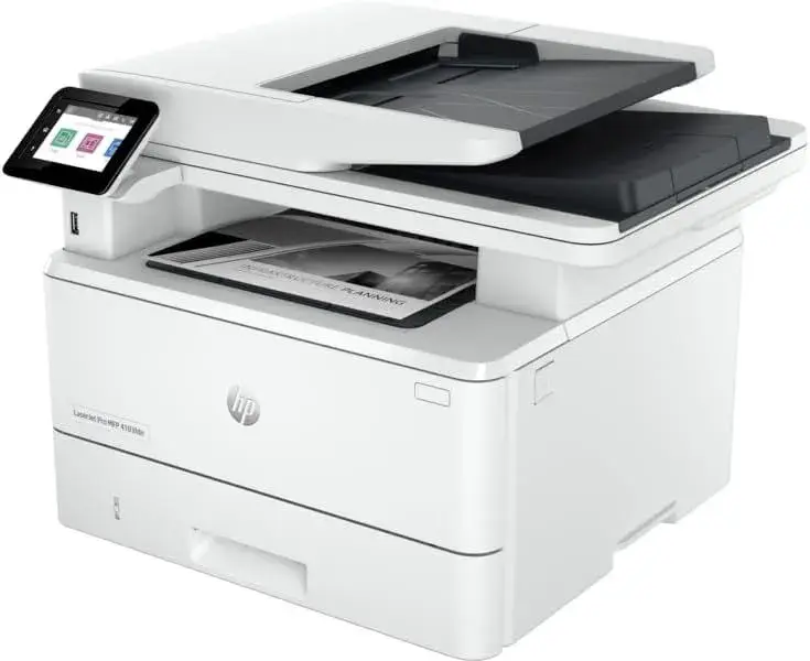 HP LaserJet Pro MFP 4103fdw All in One Printer, White - 2Z628A