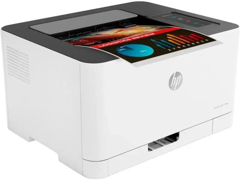 HP 150nw Wireless Laser Printer, White- 4ZB95A