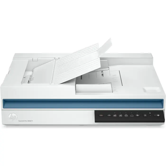 HP ScanJet Pro 2600 F1 Flatbed Scanner, White - 20G05A