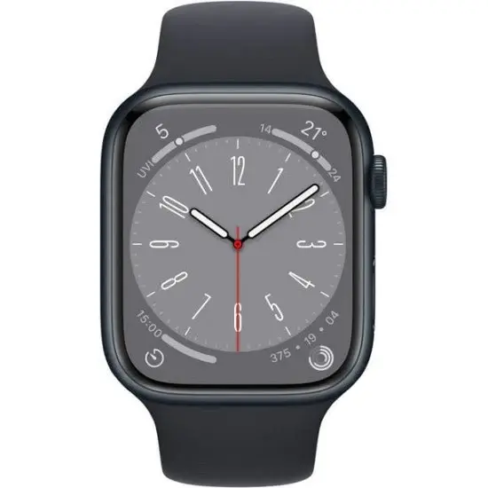 Apple Series 8 Smart Watch, 41 mm - Midnight Black