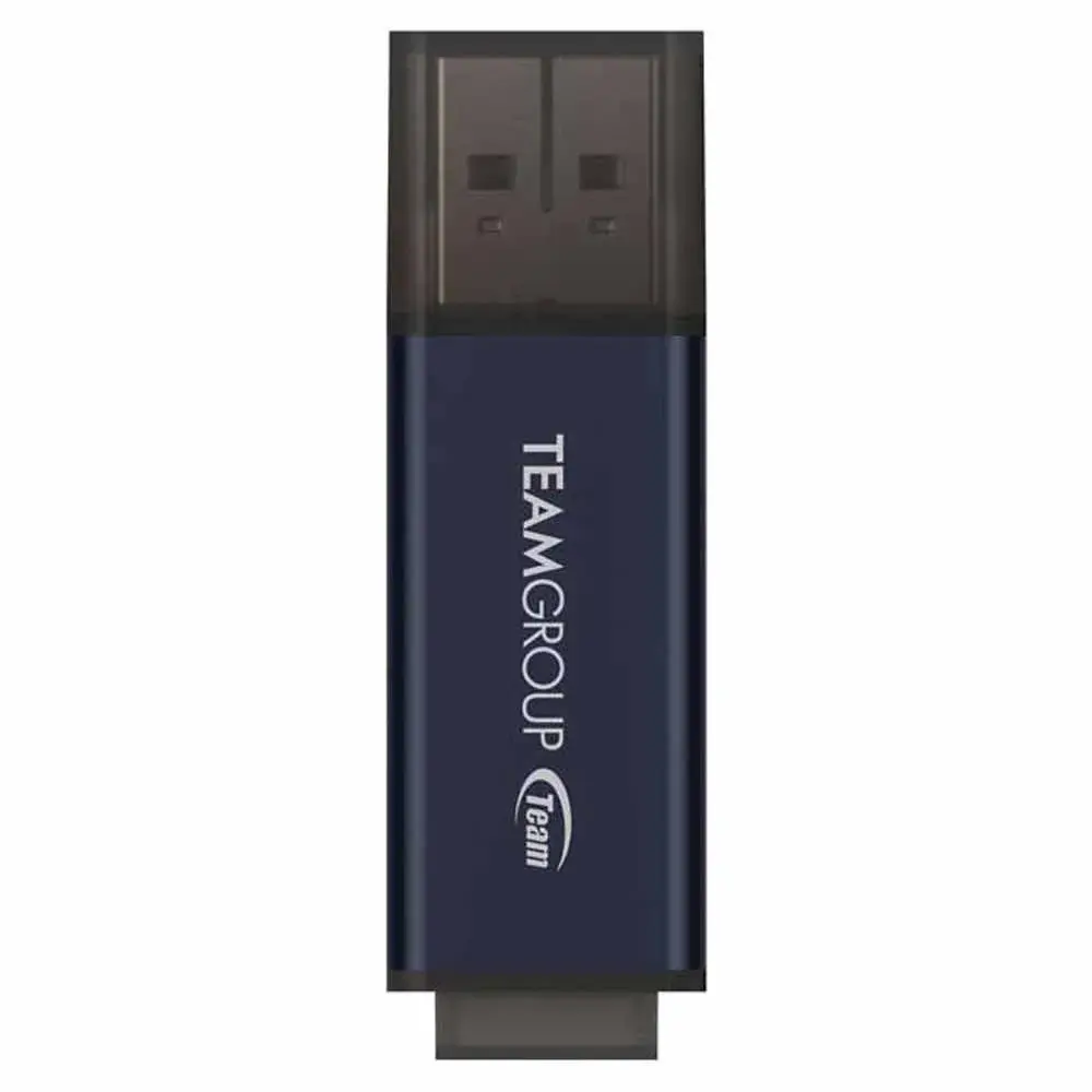 TeamGroup LED USB 3.2 Flash Drive, 32GB, Blue - C211