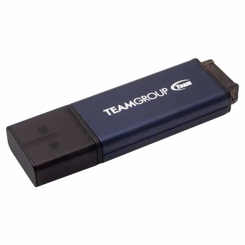 TeamGroup LED USB 3.2 Flash Drive, 32GB, Blue - C211