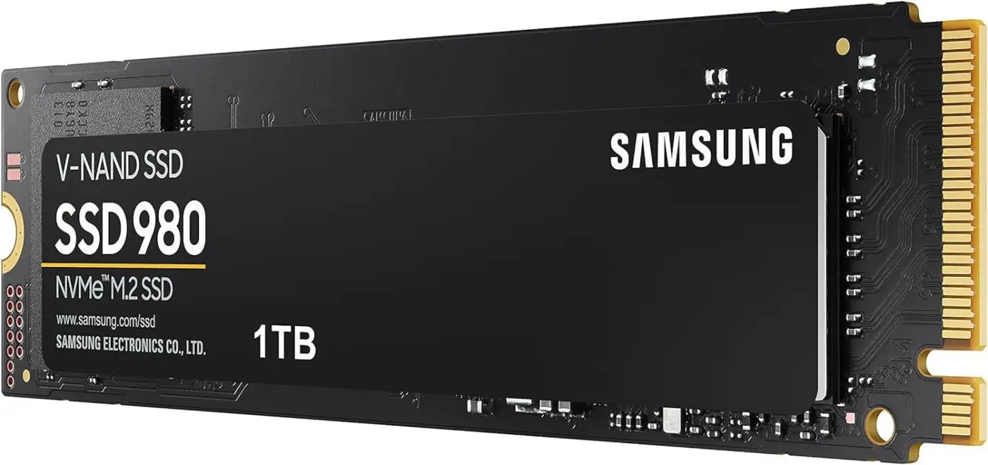 SAMSUNG 980 Internal Solid State SSD Hard Drive, 1TB - MZ-V8V1T0B/AM