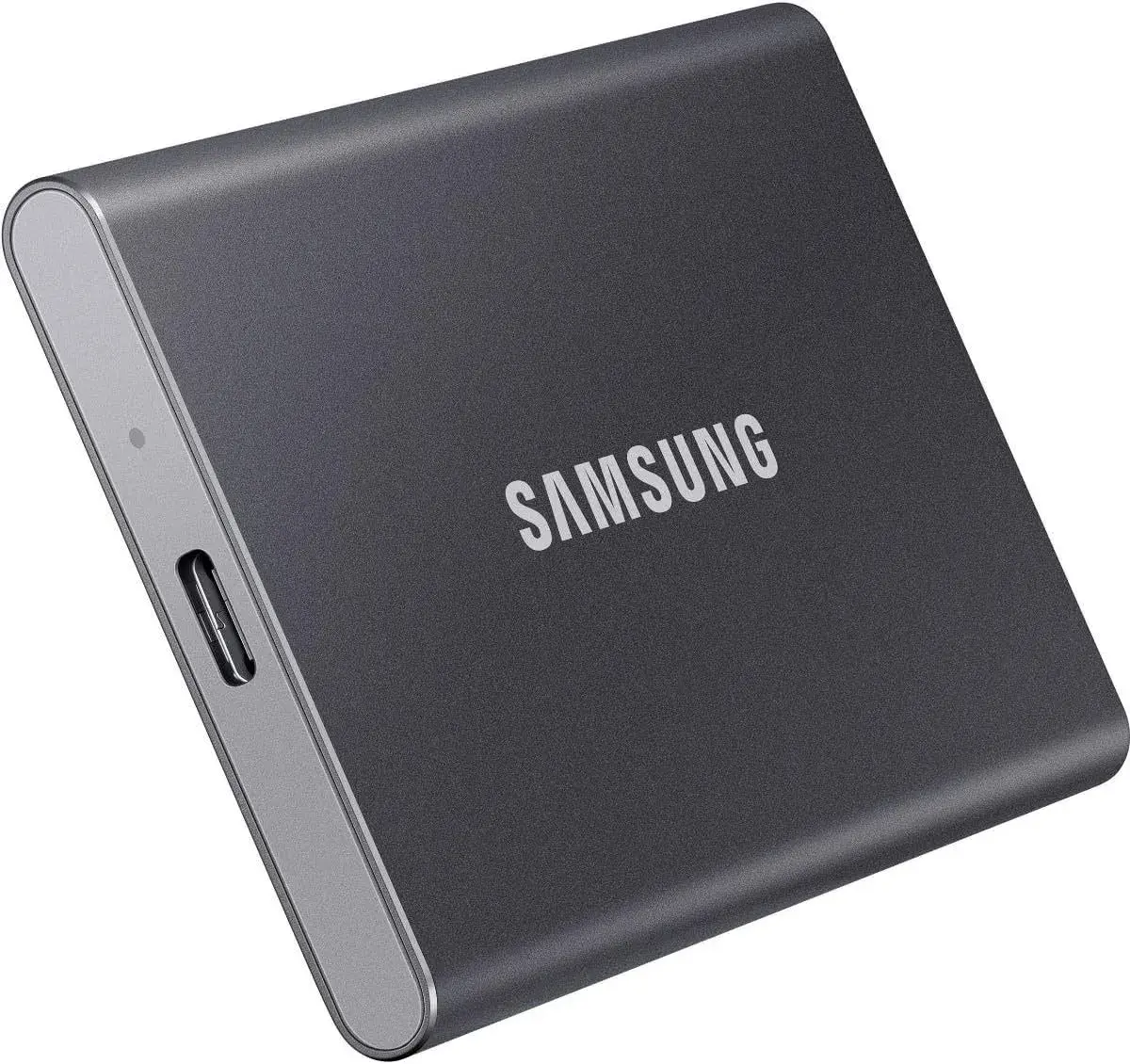 SAMSUNG T7 Portable External Solid State SSD Hard Drive, 1TB - MU-PC1T0R/AM