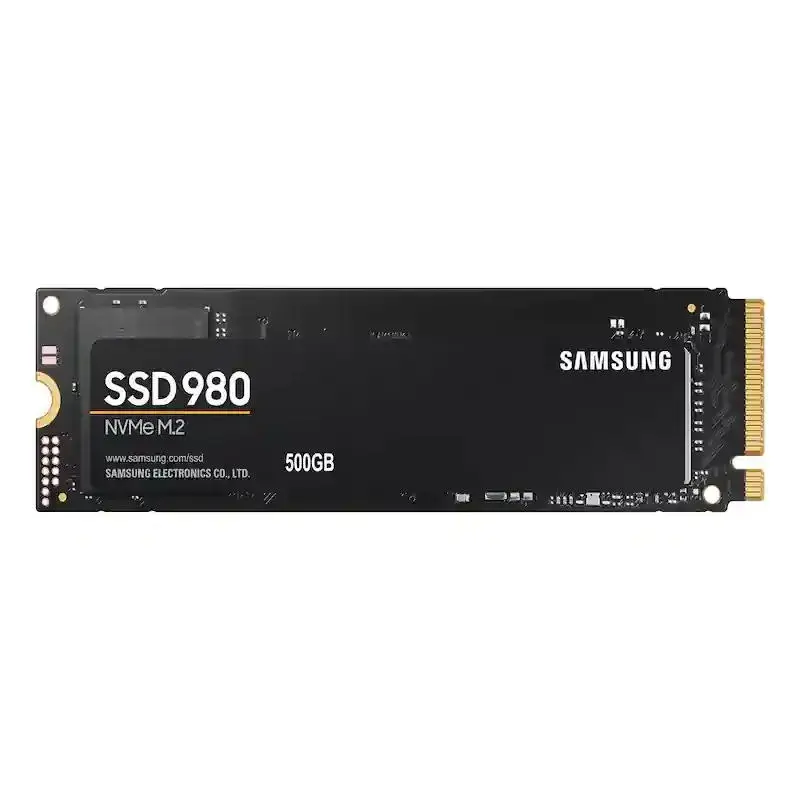 Samsung 980 NVMe M.2 Solid State Drive SSD, 500GB, Black - MZ-V8V500BW