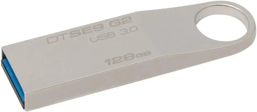 Kingston USB 3.0 Flash Drive, 128 GB - DTSE9G2