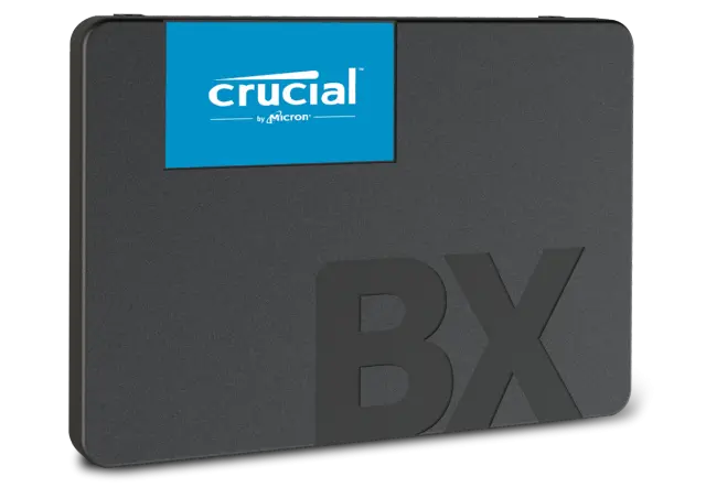 Crucial Internal SSD Hard Drive, 500GB, Black - CT500BX500SSD1