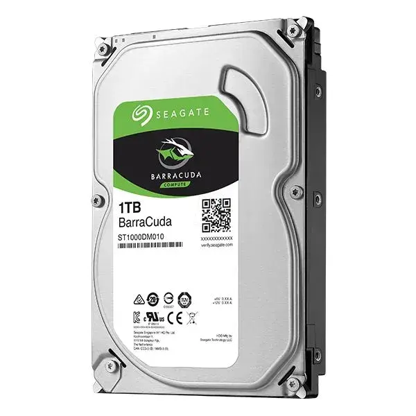 Seagate BarraCuda Internal Sata Hard Disk Drive, 3.5 Inch - 1TB