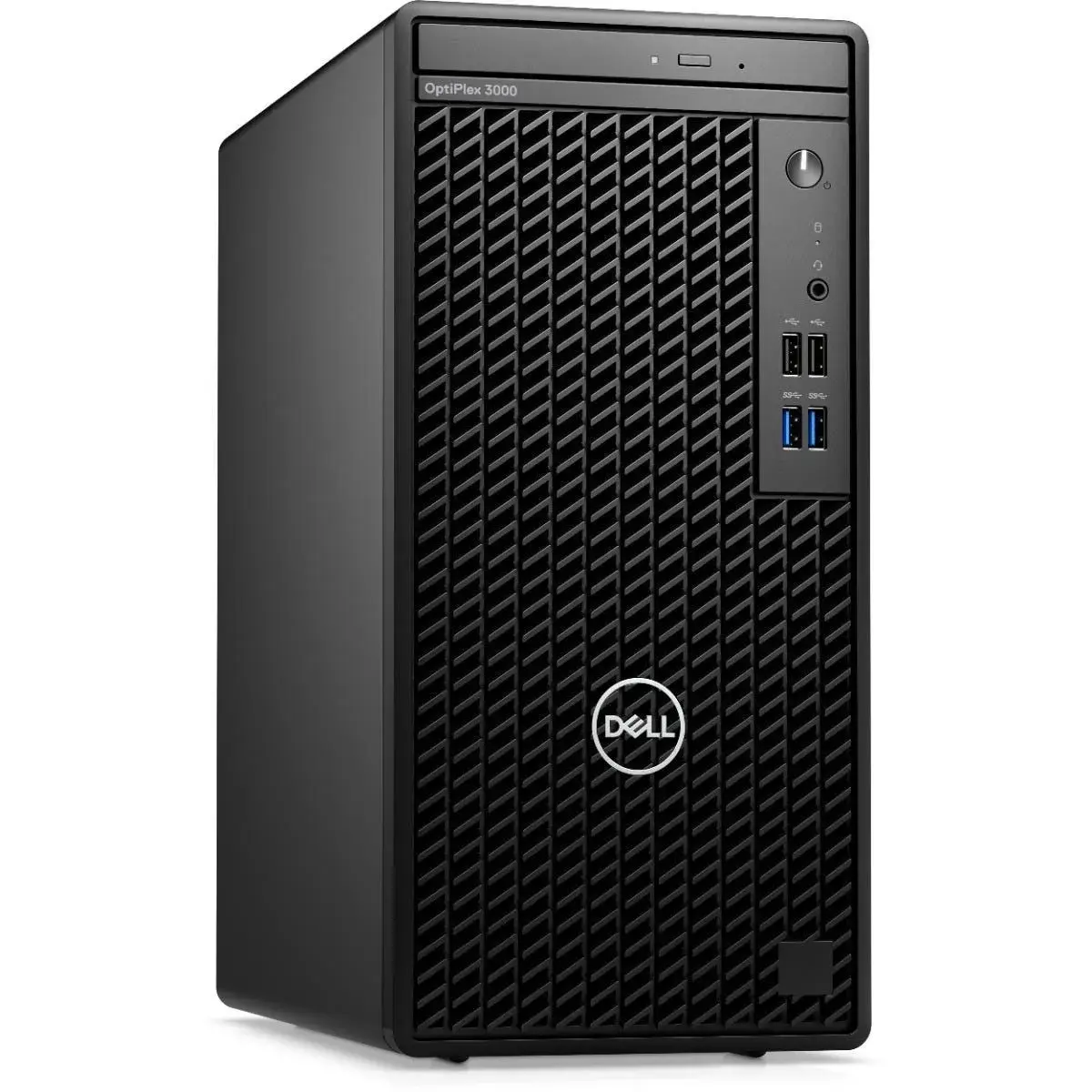 Dell OptiPlex 3000 Tower Desktop, Intel Core i3-12100, 256 SSD, 4GB DDR4 RAM, Intel UHD Graphics, Black