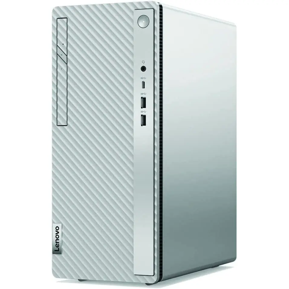 Lenovo IdeaCentre 5-90T3007FAK Tower Desktop, Intel Core i7-12700 Processor, 1TB HDD, 8GB RAM, Intel UHD 730 Graphics, Dos, Silver