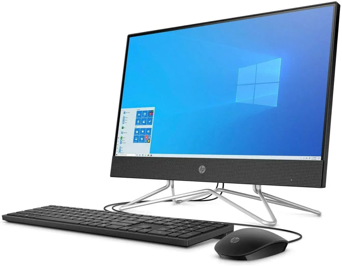 HP PC 200 All In One Core I3 1010U 22 Inch, 1TB Integrated, 4GB RAM, Intel UHD Graphics, Grey