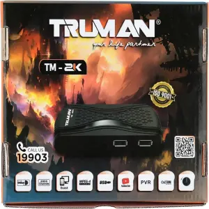 Truman Mini HD Receiver, Black - TM 2K