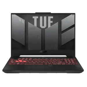 ASUS TUF A15 FA507NU-LP125W Gaming Laptop, AMD Ryzen 5 7535HS Processor, 15.6 Inch FHD Display, 512GB SSD, 8GB RAM DDR5, NVIDIA GeForce RTX 4050 6GB Graphics, Win11 Home, Grey - 90NR0EB8-M00AX0