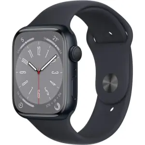 Apple Series 8 Smart Watch, 41 mm - Midnight Black