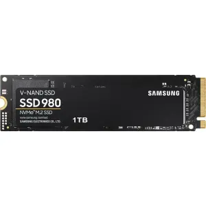 SAMSUNG 980 Internal Solid State SSD Hard Drive, 1TB - MZ-V8V1T0B/AM